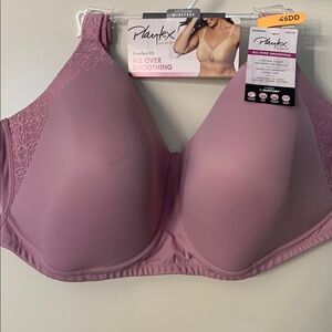 Playtex Women's All Over Smoothing Bra - Purple